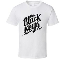 The Black Keys Rock Band Fan Logo T Shirt