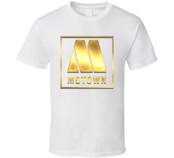 Motown Records Gold Logo T Shirt