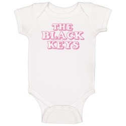 The Black Keys Rock Band Fan Pink Logo Baby One Piece