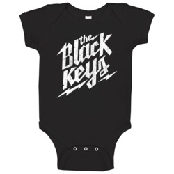 The Black Keys American Rock Band Fan Logo Baby One Piece