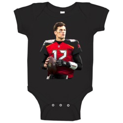 Tom Brady Tampa Bay Football Fan Baby One Piece
