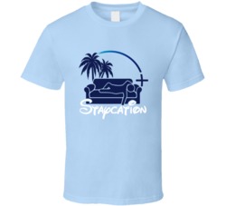 Disney Plus Staycation Quarantine Binge Watch Tv Movie T Shirt