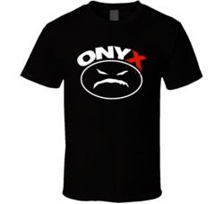 Onyx Logo 80s 90s Rap Group Hip Hop Music Fan T Shirt