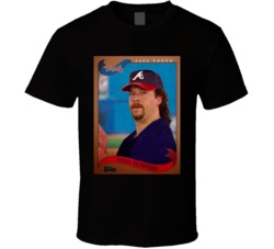 Kenny Powers Retro Look Baseball Card T Shirt