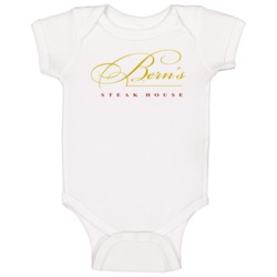 Bern's Steakhouse Logo Baby One Piece