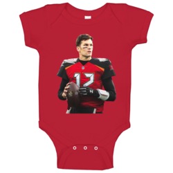Tom Brady Tampa Bay New Uniform Baby One Piece
