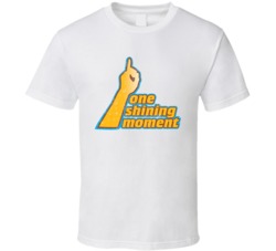 One Shining Moment March Madness Retro Look T Shirt