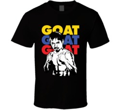 Manny Pacquiao Boxer Poster Boxing Legend Champion Fan T Shirt