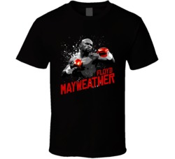 Floyd Mayweather American Boxer Poster Boxing Fan T Shirt