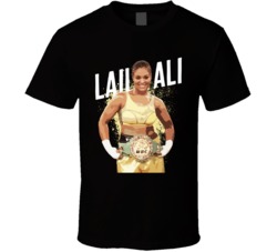 Laila Ali Boxing Champion Muhammad Daughter Fan T Shirt