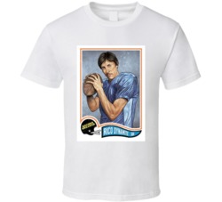 Rico Dynamite Vintage Look Football Trading Card T Shirt