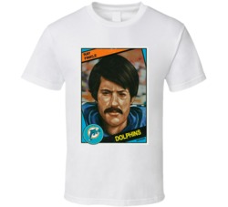 Ray Finkle Miami Football Vintage Look Trading Card T Shirt