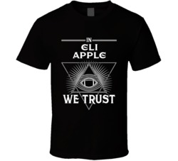 In Eli Apple We Trust Las Vegas Football Fan T Shirt