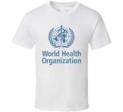 World Health Organization Logo T Shirt