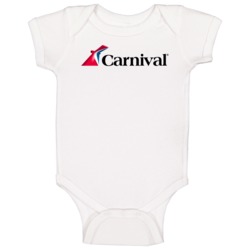 Carnival Cruise Logo Baby One Piece