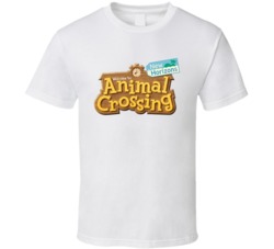 Animal Crossing New Horizons Video Game Logo T Shirt