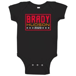 Tom Brady Tanner Hudson For President Tampa Bay Football Fan Baby One 