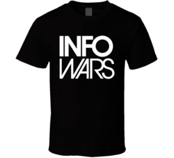 Info Wars Alex Jones Logo T Shirt