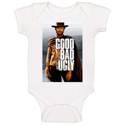 The Good The Bad And The Ugly Clint Eastwood Western Movie Fan Baby Ba