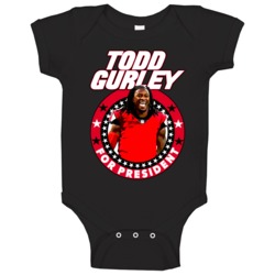 Todd Gurley For President Atlanta Football Fan Poster Baby One Piece