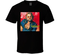 Kenny Rogers 70s Album Cover Country Music Icon Legend Fan T Shirt