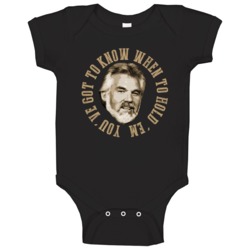 Kenny Rogers The Gambler Lyrics Country Music Icon Legend Fan Baby One
