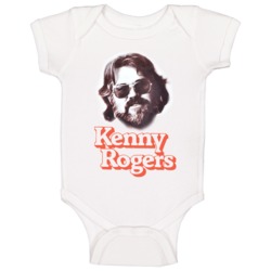 Kenny Rogers Lucille Country Music Icon Legend Fan Baby One Piece