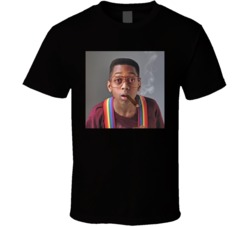 Stoner Steve Urkel Marijuana Cannabis Smoking Pot Family Matters Fan T