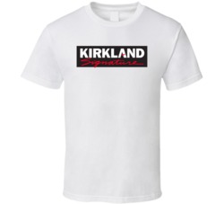 Kirkland Signature Toilet Paper Company Logo T Shirt