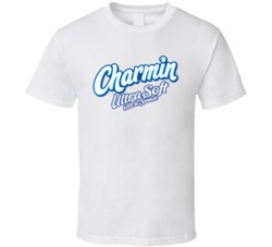 Charmin Ultra Soft Toilet Paper Company Logo T Shirt