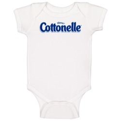 Cottonelle By Kleenex Toilet Paper Company Logo Baby One Piece