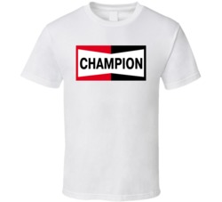 Vintage Champion Logo T Shirt