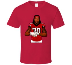 Todd Gurley Atlanta Football Cartoon T Shirt