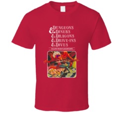 Guy Fieri Dungons Diners Dragons Drive Ins And Dives T Shirt
