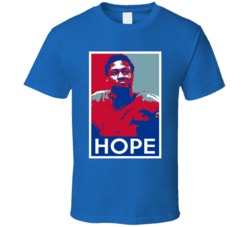 Stefon Diggs Buffalo Football Hope Poster Player Fan T Shirt