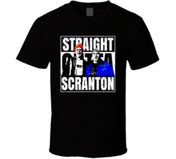 Straight Outta Scranton Electric City The Office Tv Show Fan T Shirt