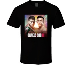 Canelo Alvarez Vs Gennady Golovkin Ggg Boxing Fight Poster T Shirt