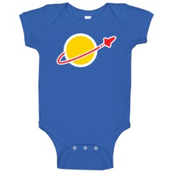 Lego Classic Space Logo Baby One Piece