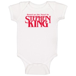 Based On The Novel By Stephen King Author Logo Movie Fan Baby One Piec