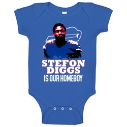 Stefon Diggs Homeboy Buffalo Football Player Fan Baby One Piece