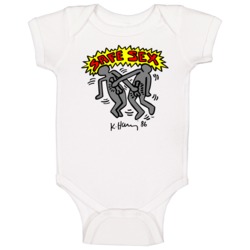 Safe Sex Keith Haring As Seen On Harry Styles Baby Baby One Piece
