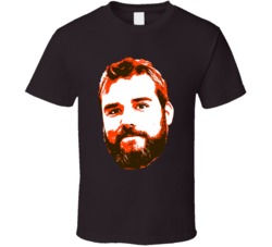 Andy Janovich Cleveland Football Big Head Player Fan T Shirt