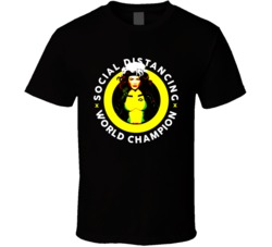 Social Distancing World Champion X Men Rogue Fan T Shirt