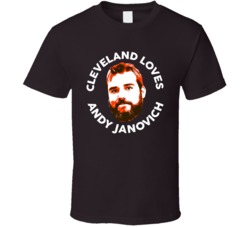 Andy Janovich Cleveland Loves Football Player Fan T Shirt