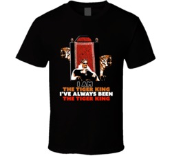 I Am The Tiger King Joe Exotic Netflix True Crime Tv Series Fan Poster