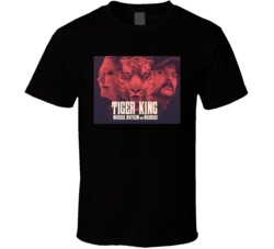Tiger King Joe Exotic Netflix Murder Mayhem Tv Series Fan Poster T Shi