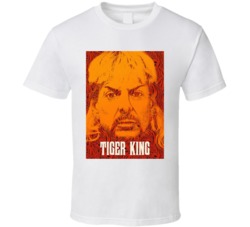 Tiger King Joe Exotic Netflix True Crime Tv Series Fan Poster T Shirt