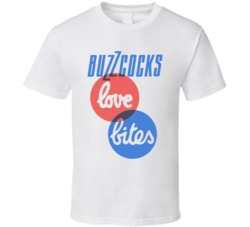 Buzzcocks Love Bites 70s 80s Punk Rock Band Music Fan T Shirt