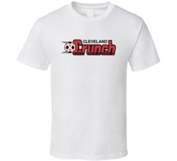 Cleveland Crunch Major League Indoor Soccer Club Logo T Shirt