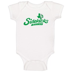 Dallas Sidekicks Major League Indoor Soccer Club Logo Baby One Piece